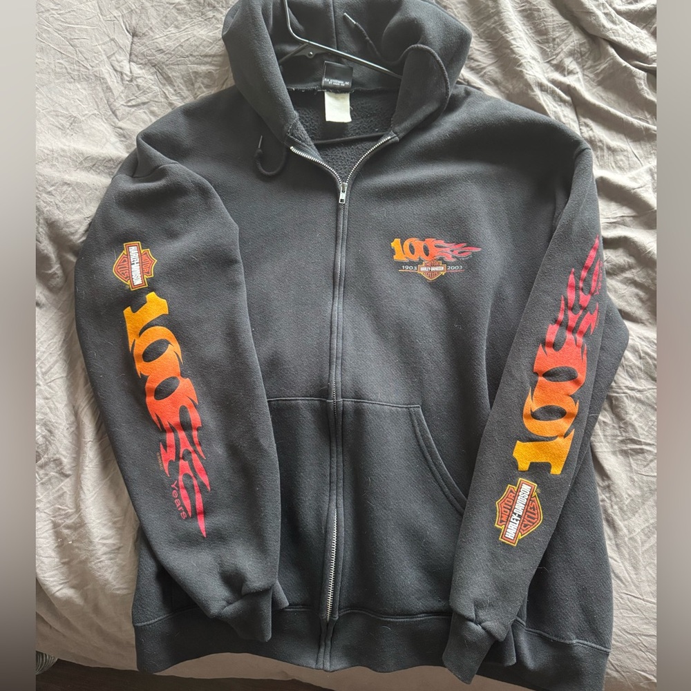 vintage harley davidson hoodie